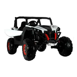 Auto Na Akumulator Dla 2 Dzieci Jeep Xmx603 Buggy 4X4 Pilot Skóra Eva LED MP3