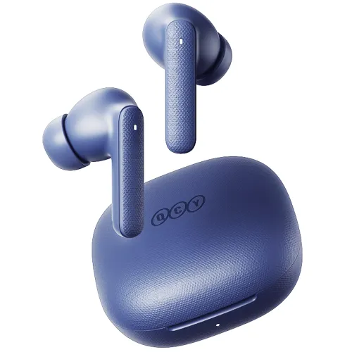 Słuchawki bezprzewodowe QCY Buds T43 Dokanałowe Bluetooth 5.3 Niebieski
