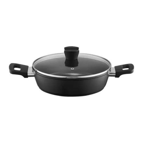 AMBITION Alto 28 cm - patelnia głęboka z pokrywką z powłoką nieprzywierającą