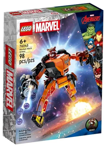 LEGO Marvel 76243 механическая броня ракеты