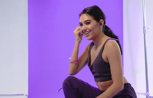 Słuchawki dokanałowe JLAB Go Pop ANC Fioletowy