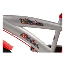 Rower dziecięcy HUFFY Marvel Avengers 14 cali dla chłopca Srebrny