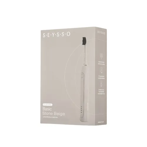 Szczoteczka soniczna SEYSSO Basic Color Stone Beige