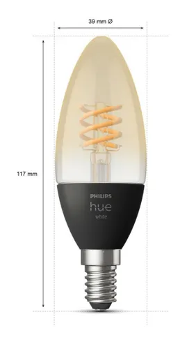 Inteligentna żarówka LED PHILIPS HUE 929002479501 4.5W E14 Bluetooth, ZigBee