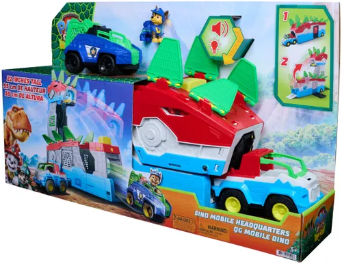 Zestaw pojazdów SPIN MASTER Psi Patrol Dino Movie Mobilne Centrum Dowodzenia 6076044