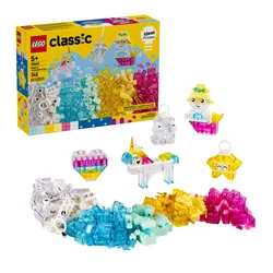 LEGO Classic 11040 Magiczny zestaw z przezroczystymi klockami