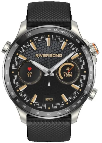 Smartwatch FOREVER Riversong Motive 10 GT SW1001 Czarny