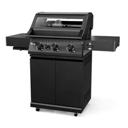 Grill gazowy KOLER Krone Compact Pro Czarny 15.8 kW 60 x 46 cm