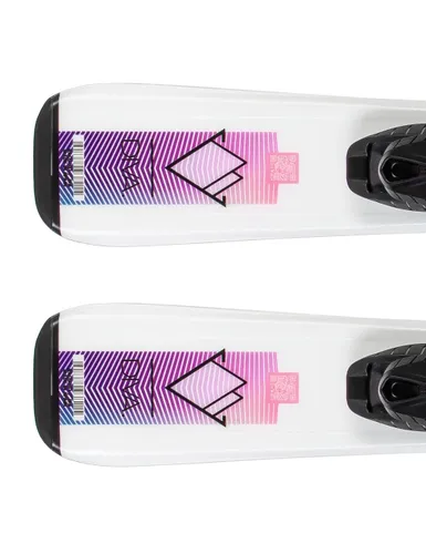 Narty dziecięce ROSSIGNOL DIVA JR + wiązania LOOK KID 4.5 z GRIP WALK 2026 - Długość (cm) - 100