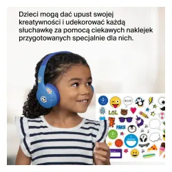 Słuchawki bezprzewodowe Belkin Soundform Mini dla dzieci Nauszne Bluetooth 5.3 Niebieski