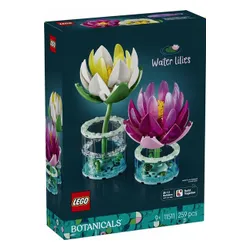 LEGO Botanicals 11511 Lilie wodne, zestaw klocków 9+ kwiaty rośliny