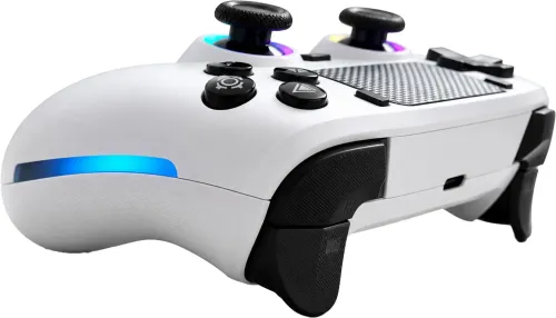 Pad FroggieX FX-P5-GP4-W Vibe City Edition do PC, PlayStation 5, Android, iOS Bezprzewodowy Biały