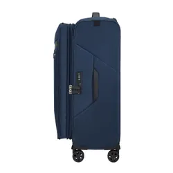 Walizka średnia poszerzana Samsonite Litebeam - midnight blue