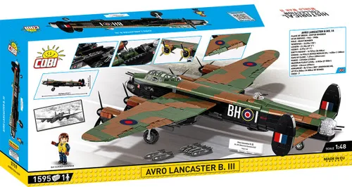 Cobi Klocki Klocki Avro Lancaster B.III 1595 klocków
