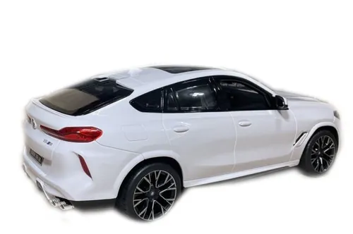 Zdalnie sterowany samochód COIL auto RC pilot BMW X6 M LED 1:14 pojazd biały
