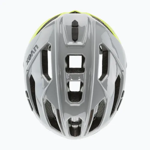 Kask rowerowy UVEX Gravel X rhino/neon yellow