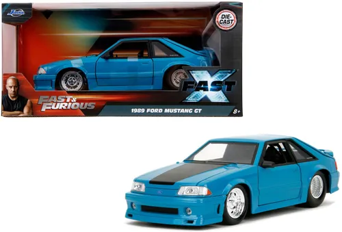 Samochód JADA TOYS Szybcy i wściekli 1989 Ford Mustang GT 9334922314R00