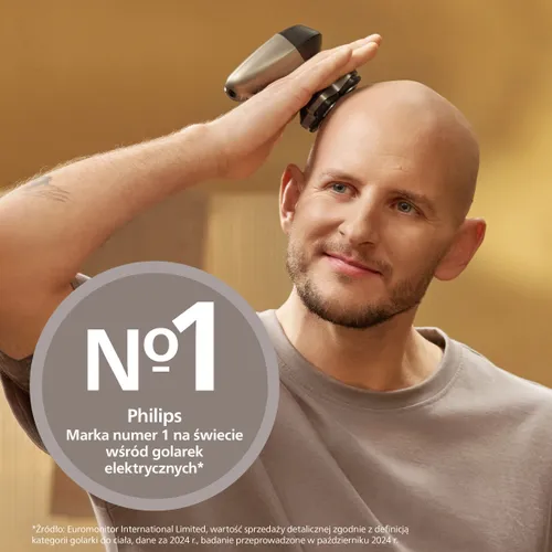 Golarka do głowy PHILIPS Head Pro Seria 9000 HS9980/16 Na mokro i sucho
