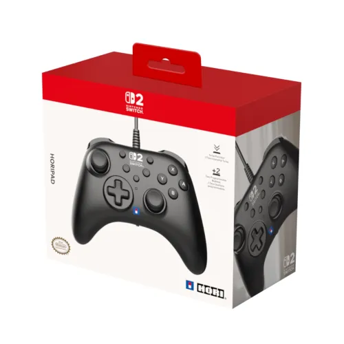 Pad Hori NSX-005E Horipad do Nintendo Switch 2 Przewodowy Czarny