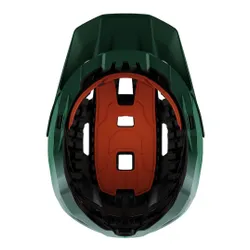 Kask rowerowy LAZER Impala KinetiCore Zielony MTB z możliwością zamontowania lampki (rozmiar M)