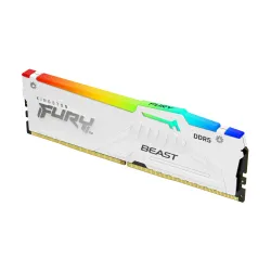 Pamięć RAM Kingston FURY Beast RGB DDR5 32GB (2 x 16GB) 6000 CL36 Biały