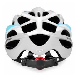 Kask rowerowy SPOKEY Femme Biało-niebieski MTB (rozmiar M)