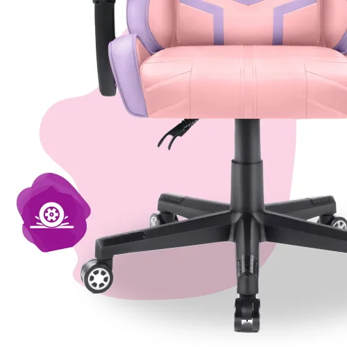 Fotel HELL'S CHAIR HC- 1004 Kids Colorful Różowo-fioletowy