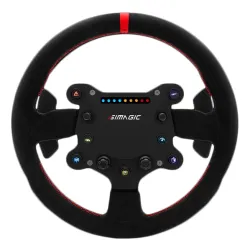 Kierownica Simagic GT Sport Alcantara 30 cm z łopatkami i podświetleniem LED