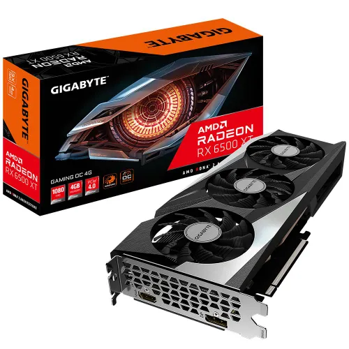 Karta graficzna Gigabyte Radeon RX 6500 XT GAMING OC 4GB GDDR6 64bit