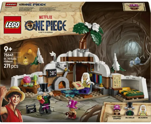 LEGO 75641 ONE PIECE: Убежище доктора Хилюлука, набор кубиков 9+