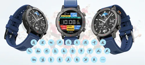 Smartwatch IMIKI Xplorer Scout Niebieski
