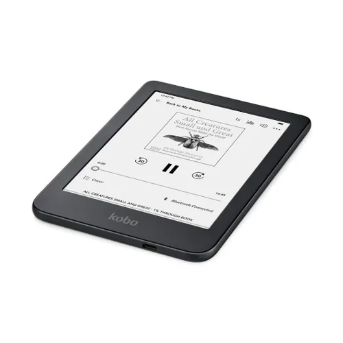 Czytnik E-booków Kobo Clara 2E - 6" - 16GB - WiFi - Bluetooth - czarno-niebieski