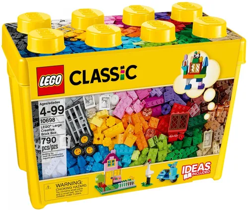 LEGO Classic креативные строительные блоки большая коробка 10698