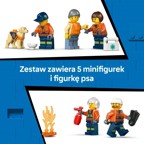 LEGO 60504 City Łódź ratunkowa i helikopter straży przybrzeżnej