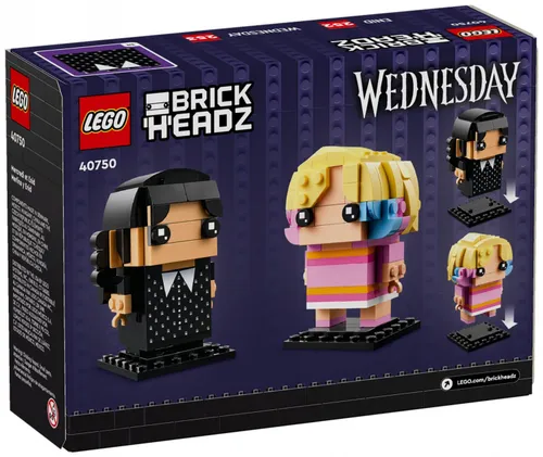 LEGO BrickHeadz 40750 Wednesday i Enid