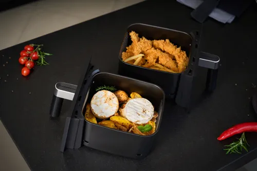 Air Fryer Frytkownica beztłuszczowa NOVEEN AF5050 DoubleCrisp X-LINE 11 L z podwójnym koszem