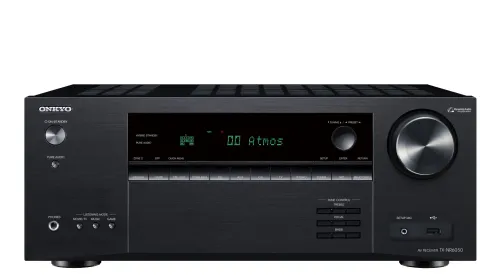 Amplituner Onkyo TX-NR6050 7.2-kanałowy 155W Dolby Atmos DTS X Wi-Fi Bluetooth AirPlay Czarny