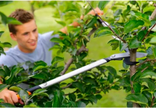 Sekator dźwigniowy nożycowy Fiskars L PowerGear X LX98