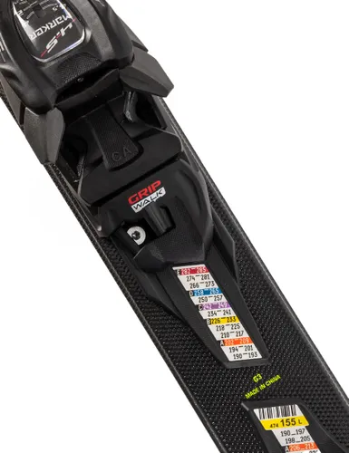 Narty dziecięce VÖLKL RACETIGER JR + wiązania MARKER VMOTION 4.5 z GRIP WALK 2024 - Długość (cm) - 110