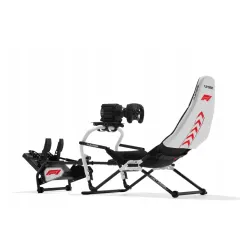 Fotel Playseat® Challenge DD F1 Edition FO.00336 Wyścigowy do 163kg Tkanina Czarno-biały