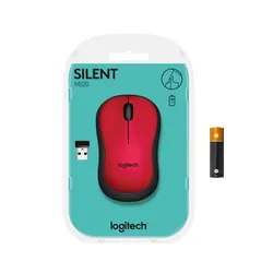 Myszka Logitech M220 Silent Czerwony