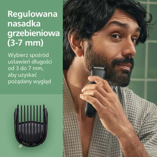 Trymer Philips Seria 3000 MG3930/15 6 nasadek 60min
