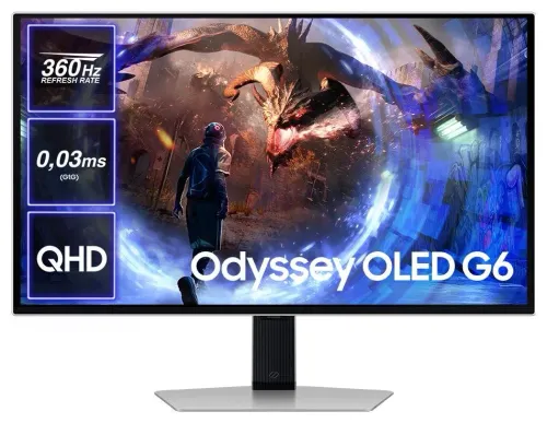 Samsung Odyssey G6 LS27DG600SUXEN - 360Hz | QHD | 27'' | OLED | 0,03ms [oferta Outlet]