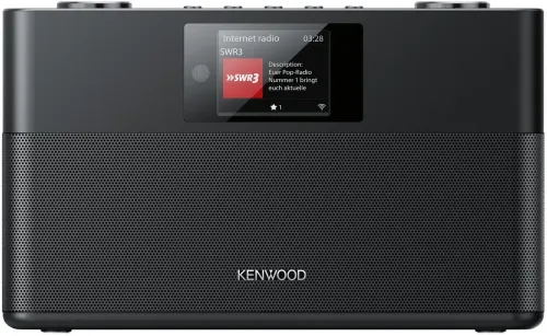 Radioodbiornik Kenwood CR-ST120S-B Radio FM, DAB+ Internetowe Wi-Fi Bluetooth Czarny