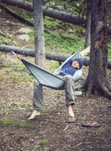 Hamak turystyczny Grand Trunk Nano Hammock - grey