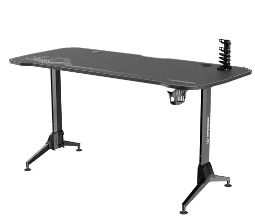 Biurko Ultradesk GRAND 160cm Regulacja wysokości Czarno-biały