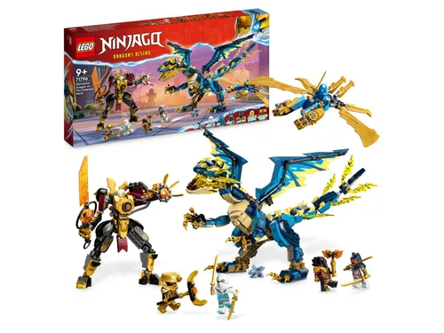 LEGO Ninjago 71796 imparatoriçe'nin kürküne karşı element ejderhası