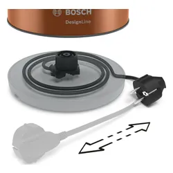 Чайник Bosch TWK4P439 Медный