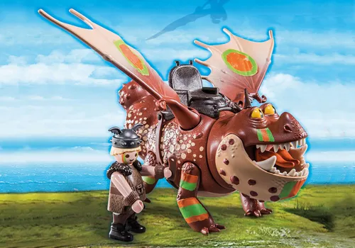 Playmobil Dragon Racing: Ringa Balığı ve Sanat (70729)