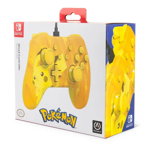 Pad PowerA Enhanced Pokemon Static Pikachu do Nintendo Switch Przewodowy